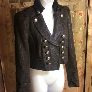 NWOT Bebe Brown/ Purple jacket